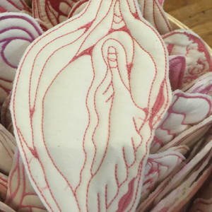 Cheese Box of Vulvas by Susan Hensel 