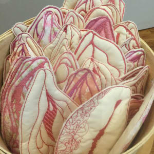 Cheese Box of Vulvas by Susan Hensel