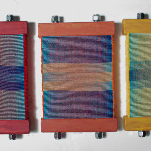 Chromatic Book Blocks-Warm by Susan Hensel 