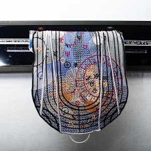 Intergalactic Wayfinding Scroll 4 by Susan Hensel, Image 3.
