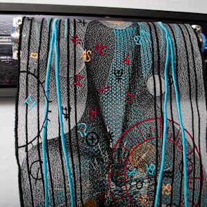 Intergalactic Wayfinding Scroll 5 by Susan Hensel, Image 8.