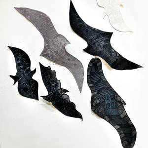 Birds in Flight by Susan Hensel 
