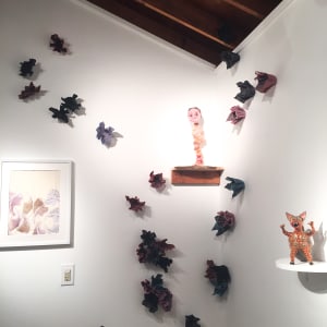 Scatter by Susan Hensel  Image: installed in a gallery