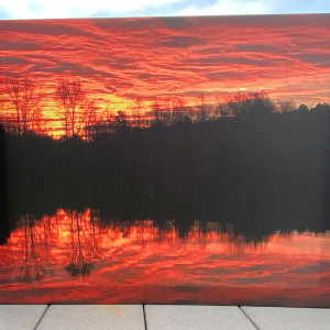 Purpley Haze Series© - Item #4269 (set 1) by Lake Orange Sunrises LLC, Lisa Francescon, Owner 