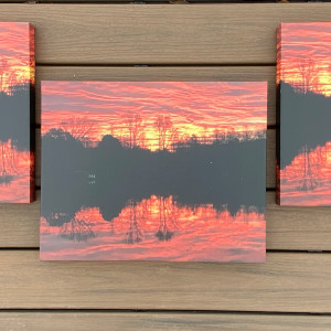 Purpley Haze Series© - Item #4268 (set 1) by Lake Orange Sunrises LLC, Lisa Francescon, Owner 
