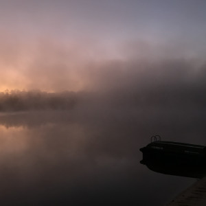 Orange Fog Series© - Item #1034 by Lake Orange Sunrises LLC, Lisa Francescon, Owner