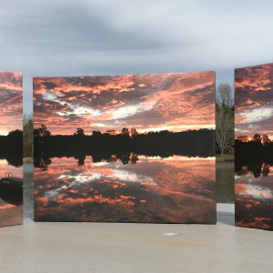 Fiery Sprinkles Sunrise Series© - Item #0930 by Lake Orange Sunrises LLC, Lisa Francescon, Owner 