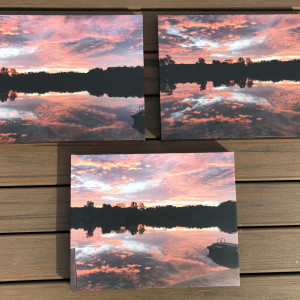 Fiery Sprinkles Sunrise Series© - Item #0928 by Lake Orange Sunrises LLC, Lisa Francescon, Owner 