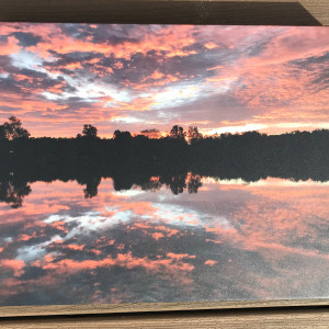 Fiery Sprinkles Sunrise Series© - Item #0928 by Lake Orange Sunrises LLC, Lisa Francescon, Owner 