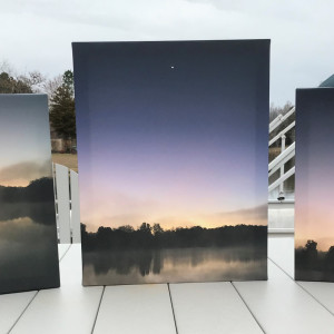 Wish Upon a Morning Moon Series© - Item #0901 by Lake Orange Sunrises LLC, Lisa Francescon, Owner 