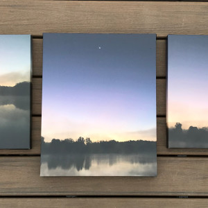 Wish Upon a Morning Moon Series© - Item #0905 by Lake Orange Sunrises LLC, Lisa Francescon, Owner 