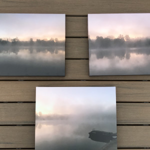 Orange Fog Series© - Item #1030 by Lake Orange Sunrises LLC, Lisa Francescon, Owner 