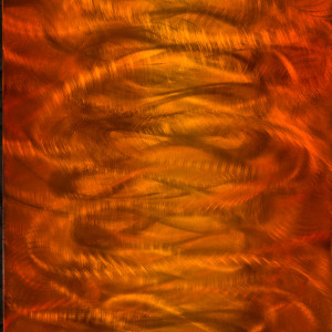 Burnt Orange Twist of Fall by James Norman Paukert 