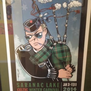 "2014 Saranac Lake CELTIC Winter Carnival" -- signed by Garry Trudeau