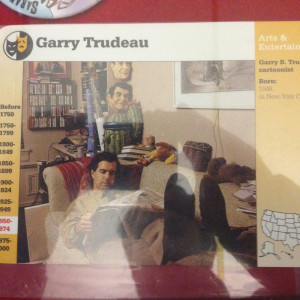 Garry Trudeau Artist Profile Card by Garry Trudeau