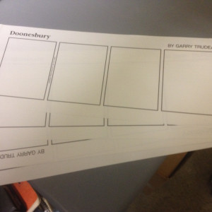 Doonesbury -- Blank Daily Templates by Garry Trudeau