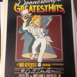 "Doonesbury Greatest Hits" -- Cover Proof by Garry Trudeau