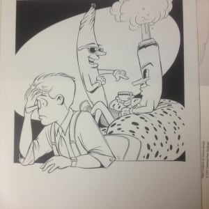 "Kick Butts Promotional Art" by Garry Trudeau