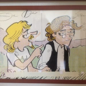 "Mike and Zonker" -- Cover Proof (Color) by Garry Trudeau