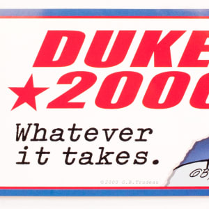 "Duke 2000:  Whatever it Takes" by Garry Trudeau