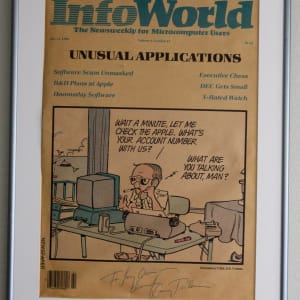 "Info World: Unusual Applications" by Garry Trudeau