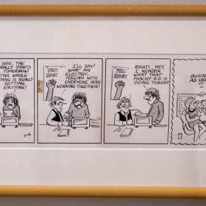 "The Rally" by Garry Trudeau