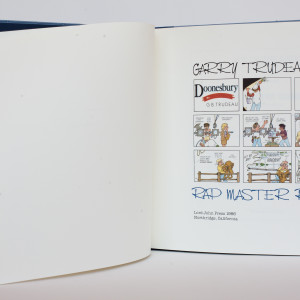 "Rap Master Ronnie" -- Signed by Garry Trudeau 