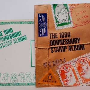 "The 1990 Doonesbury Stamp Album" by Garry Trudeau