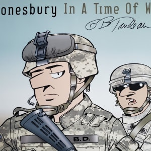 "In a time of war" by Garry Trudeau
