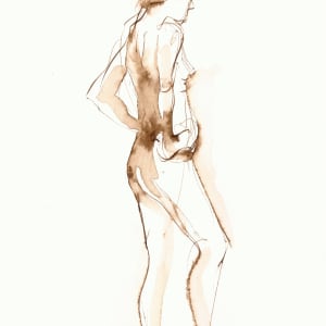 Standing Figure with Hands on Hips by Michelle Arnold Paine