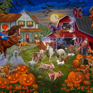 Halloween Frenzy by cory Carlson