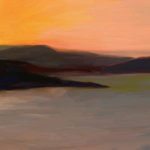 Greek Sunset by Eric Sanders