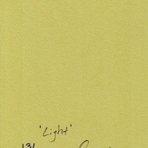 Block Print, 'Light' 13/17 by Anna Test  Image: Back of print, numbered and signed