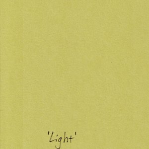 Block Print, 'Light' 15/17 by Anna Test  Image: Back of print, numbered and signed