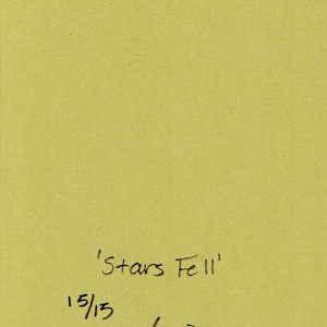 Block Print, 'Stars Fell' 15/15 by Anna Lyle, Image 2.