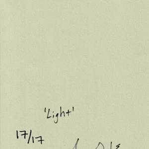 Block Print, 'Light' 17/17 by Anna Test 