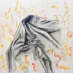 Anatomical Fabric, Scribble #2 by Anna Lyle