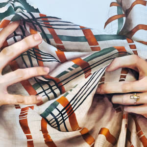 'Lover, Fighter' by Anna Test  Image: detail cropped image