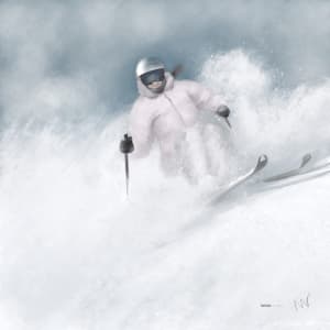 Skiing Vail’s Back Bowls by Margo Thomas 