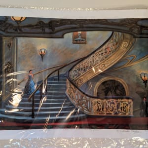 Grand Ballroom Staircase by Charles Cushing 