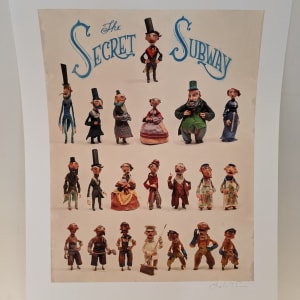 Secret Subway Character LineUp by Christopher Sickels 