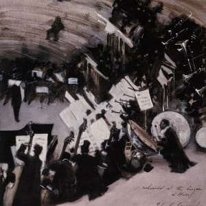 Rehearsal of the Pasdeloup Orchestra at ... by John Sargent Singer