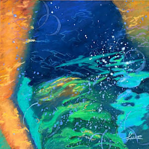 Camo Water (Soaked) by Laura Hunt, Image 1.
