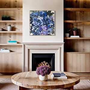Fleur de Azul III by Jill Malouf, Image 5.