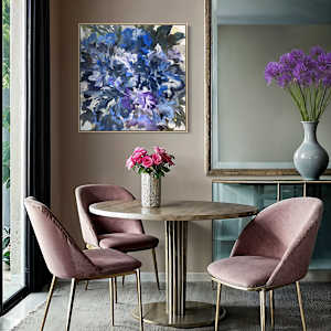 Fleur de Azul III by Jill Malouf, Image 3.