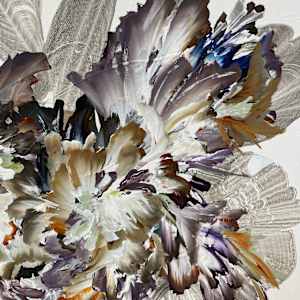 Fleur Violette 2 by Jill Malouf, Image 2.