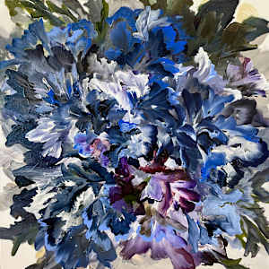 Fleur de Azul III by Jill Malouf, Image 1.