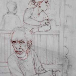 Tracing - Follow the Leader IV by Leopold Segedin