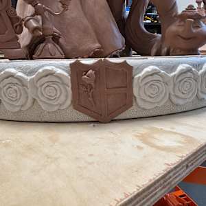 ENCHANTED WALTZ. A TALE AS OLD AS TIME. (BEAUTY AND THE BEAST).   , by JACINTHE LACROIX. MASTER SCULPTOR AND ARTIST, Image 9.