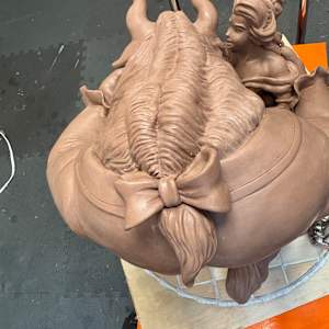 ENCHANTED WALTZ. A TALE AS OLD AS TIME. (BEAUTY AND THE BEAST) by JACINTHE LACROIX. MASTER SCULPTOR AND ARTIST, Image 5.